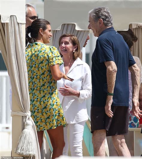 pelosi nude|Nancy Pelosi, 82, wears a plunging swimsuit for Italian beach day